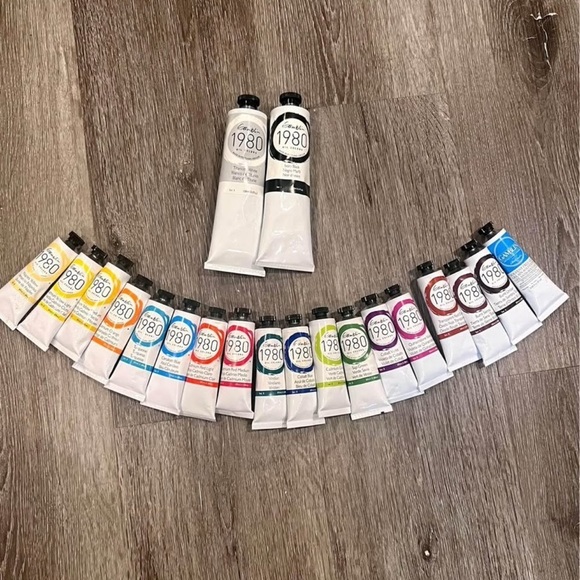 20 Gamblin 1980 High Series Oil Paint Bundle For Artists- Oil Painting NEW - Picture 1 of 9